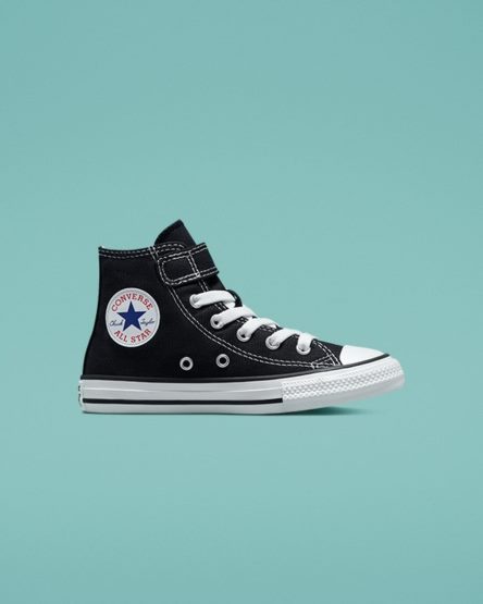 Tenisi Inalti Fete Converse Chuck Taylor All Star Easy-On Negrii Bej Albi | RO X13QDG532